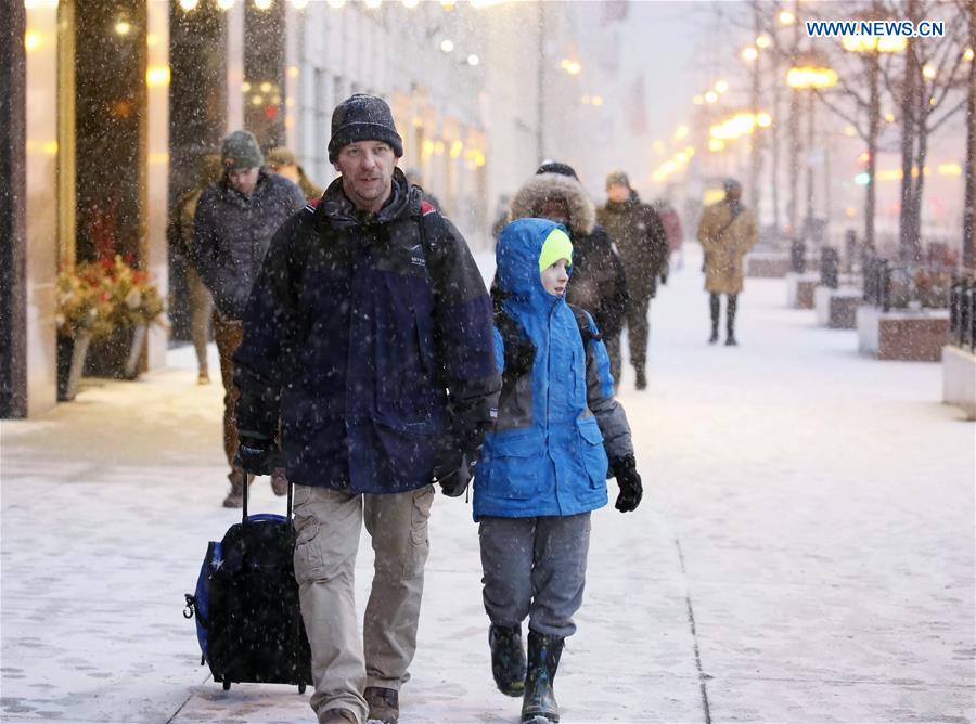 U.S.-CHICAGO-WINTER STORM