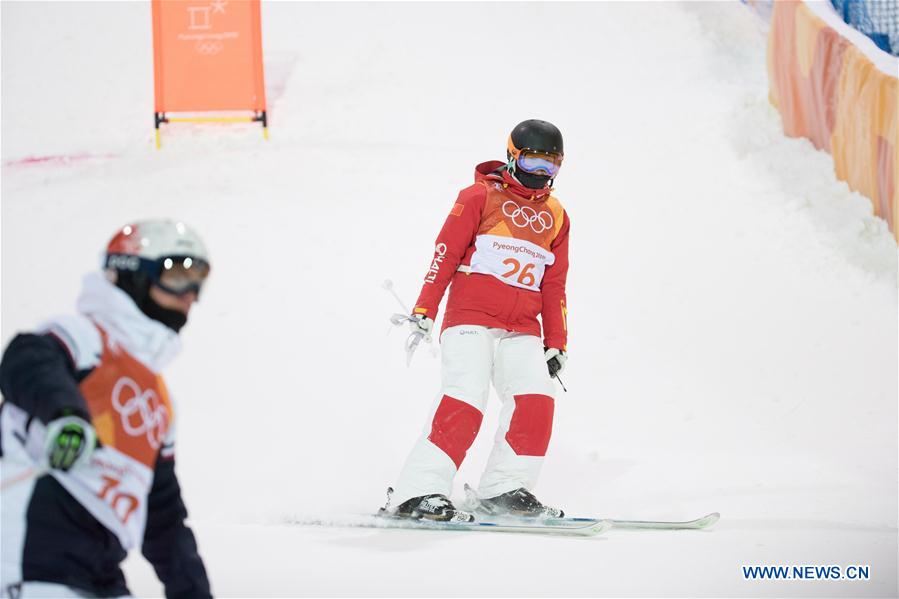 (SP)OLY-SOUTH KOREA-PYEONGCHANG-FREESTYLE SKIING-LADIES' MOGULS-TRAINING