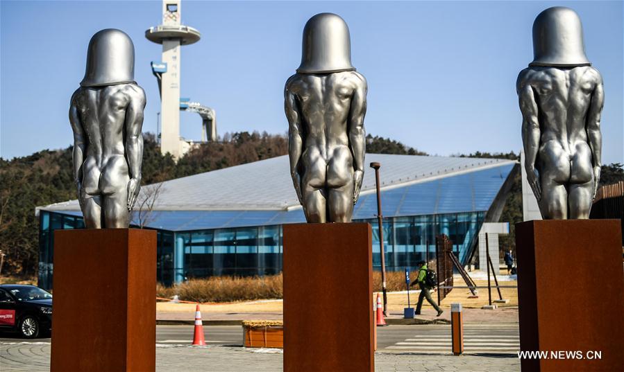 (SP)OLY-SOUTH KOREA-PYEONGCHANG-STATUES