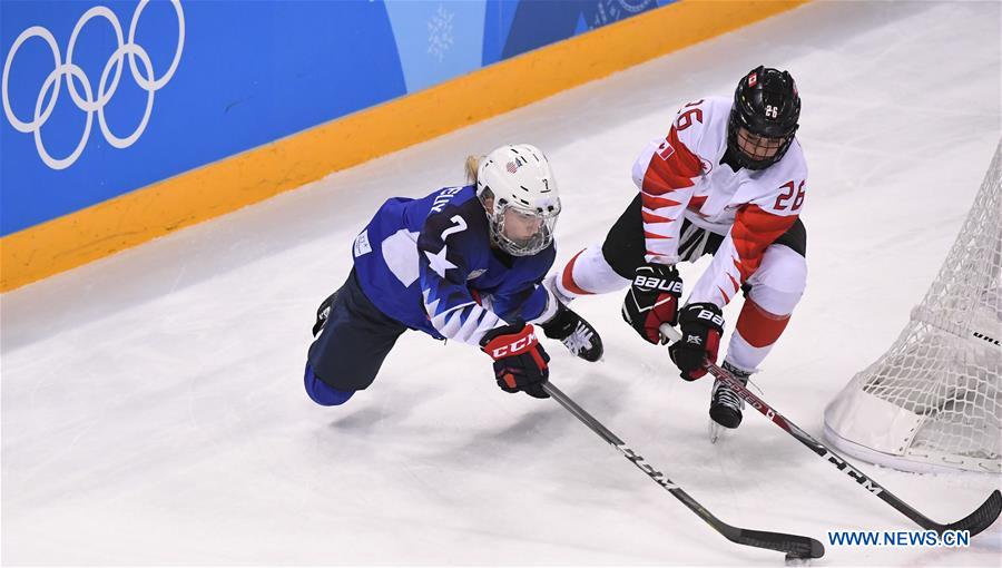 (SP)OLY-SOUTH KOREA-PYEONGCHANG-ICE HOCKEY-WOMEN-FINAL-USA VS CAN