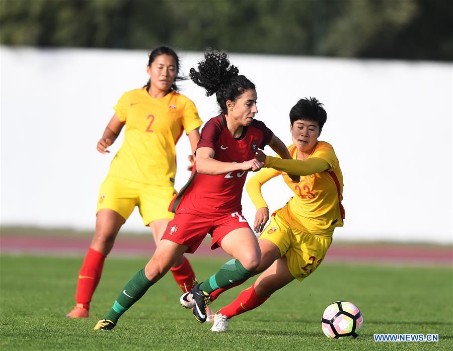 (SP)PORTUGAL-LAGOS-FOOTBALL-ALGARVE CUP