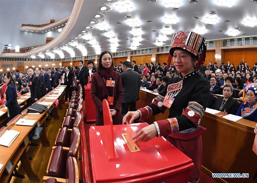 (TWO SESSIONS)CHINA-BEIJING-NPC-THIRD PLENARY MEETING (CN)