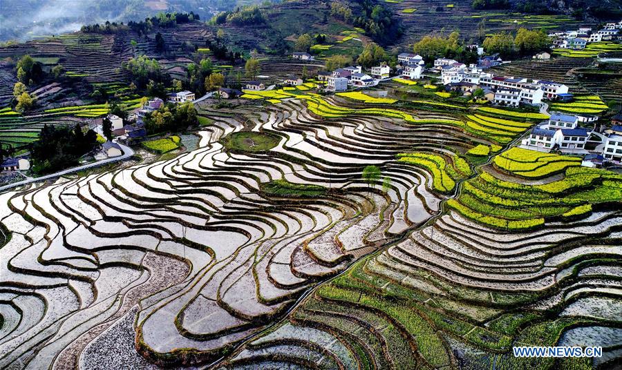 CHINA-SHAANXI-FENGYAN TERRACES-ANCIENT FARMING CULTURE (CN)