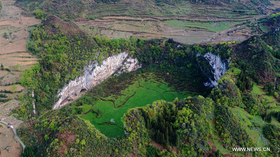 CHINA-YUNNAN-ZHENXIONG-SINKHOLES (CN)