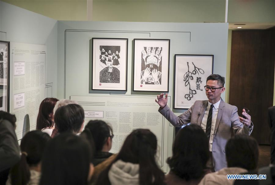 U.S.-NEW YORK-EXHIBITION-CHINESE MEDICINE IN AMERICA