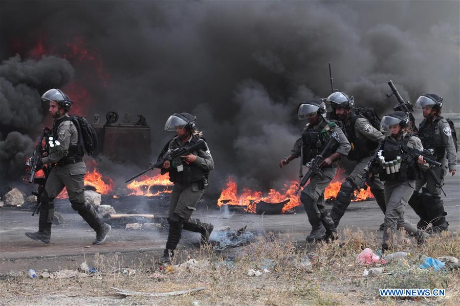 MIDEAST-NABLUS-NAKBA DAY-CLASHES