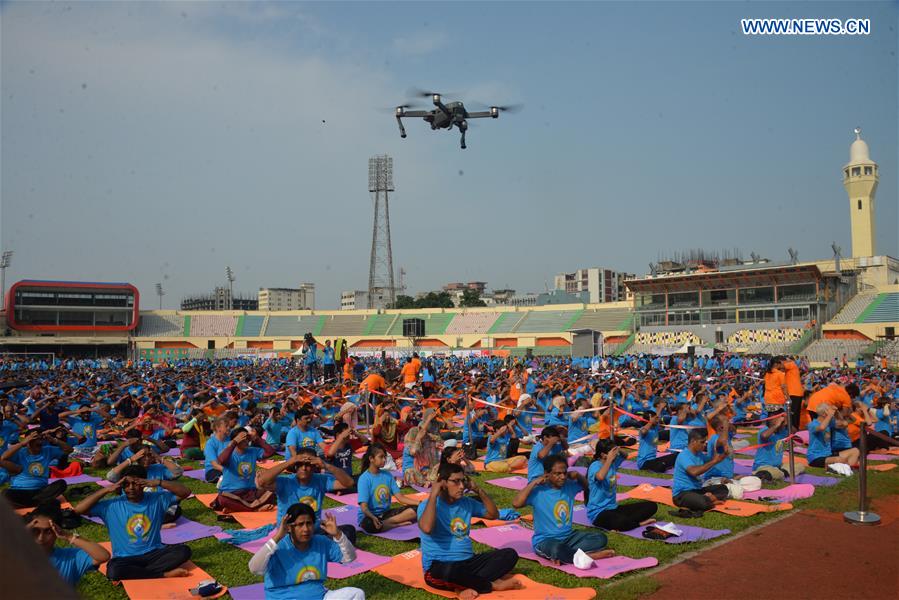 BANGLADESH-DHAKA-INTERNATIONAL YOGA DAY 