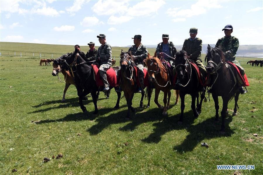 CHINA-GANSU-SHANDAN HORSE RANCH-SCENERY (CN)