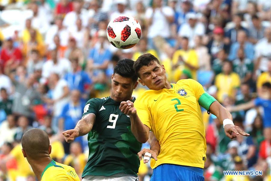 (SP)RUSSIA-SAMARA-2018 WORLD CUP-ROUND OF 16-BRAZIL VS MEXICO