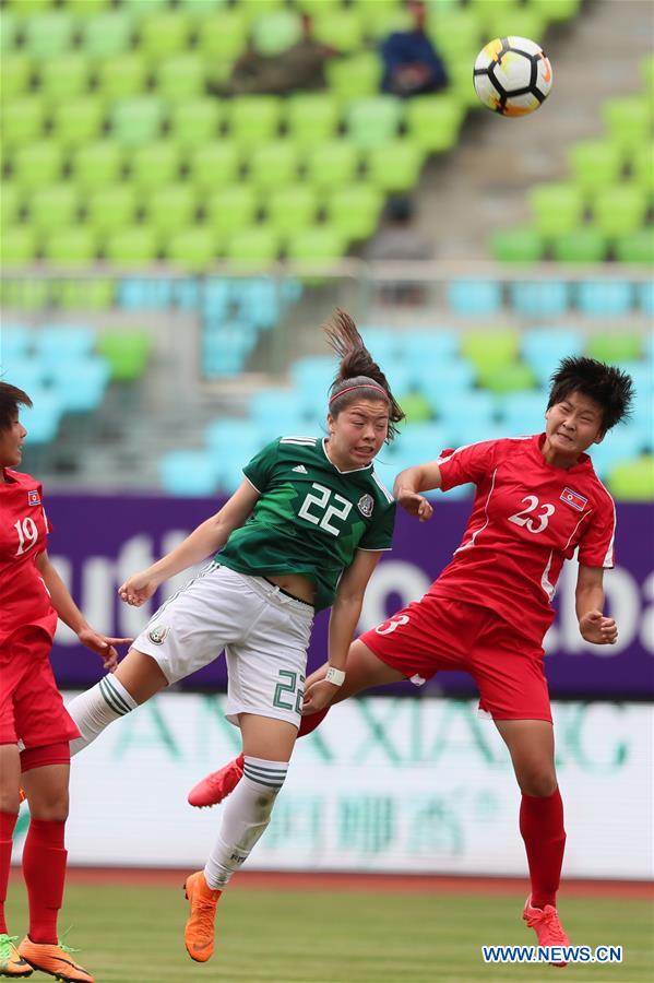 (SP)CHINA-DUYUN-FOOTBALL-INTERNATIONAL WOMEN'S YOUTH