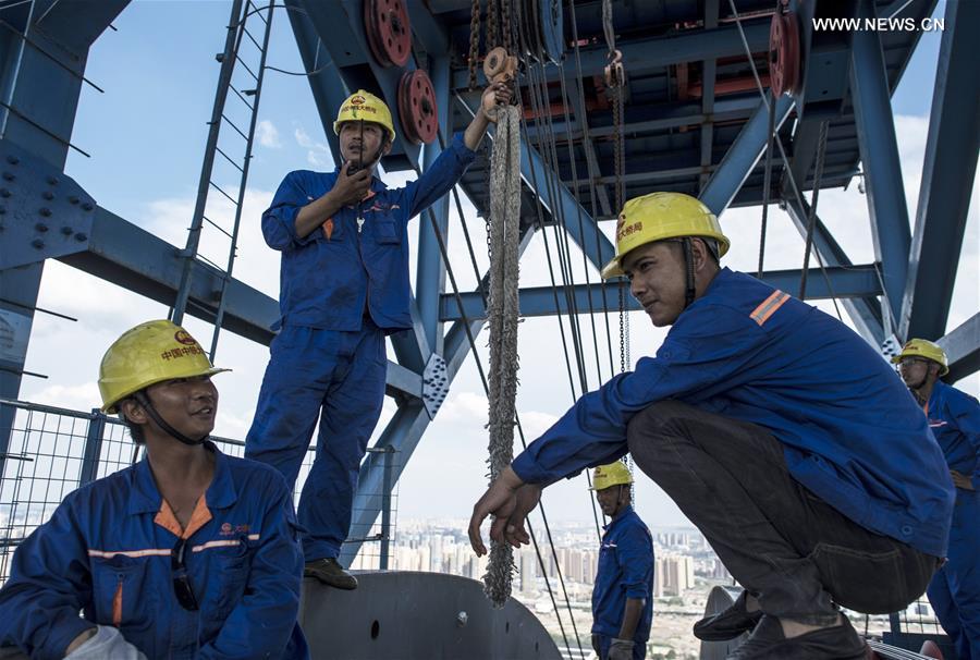 CHINA-HUBEI-WUHAN-BRIDGE-CONSTRUCTION (CN)