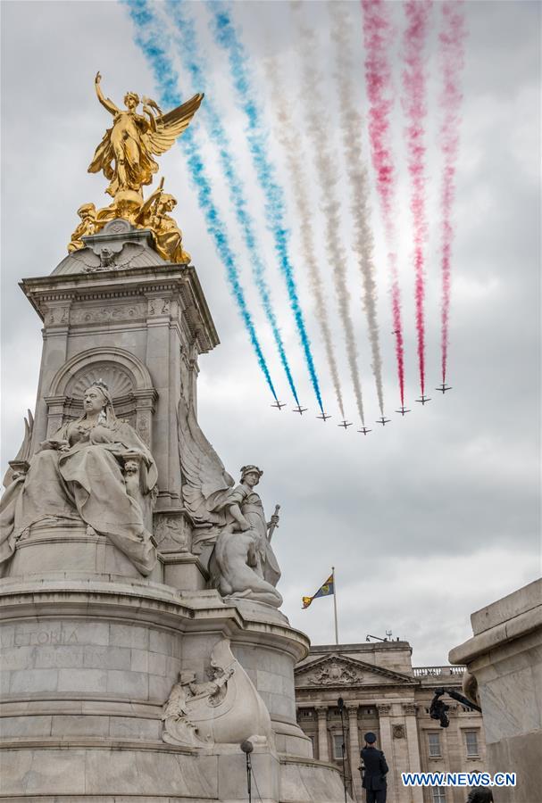 BRITAIN-LONDON-RAF-100TH ANNIVERSARY