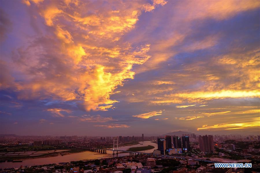 #CHINA-FUJIAN-QUANZHOU-SUNSET-SKYLINE (CN)