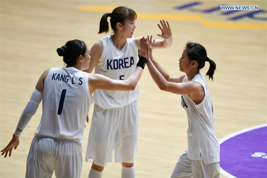 (SP)INDONESIA-JAKARTA-ASIAN GAMES-WOMEN'S BASKETBALL