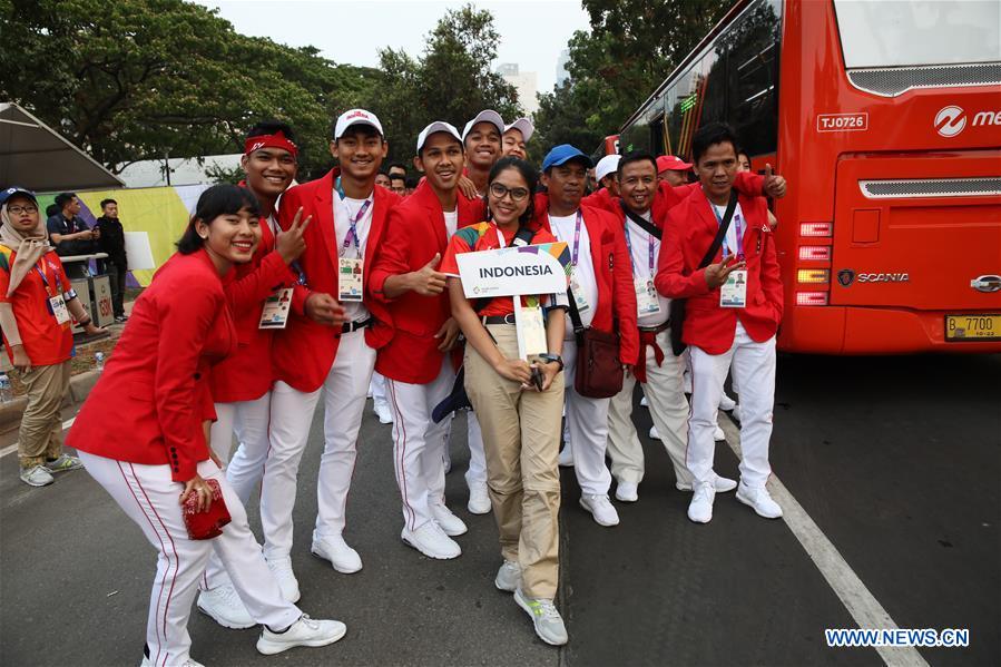 (SP)INDONESIA-JAKARTA-ASIAN GAMES-OPENING CEREMONY