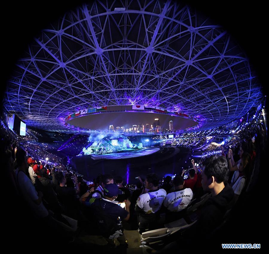 (SP)INDONESIA-JAKARTA-ASIAN GAMES-OPENING CEREMONY