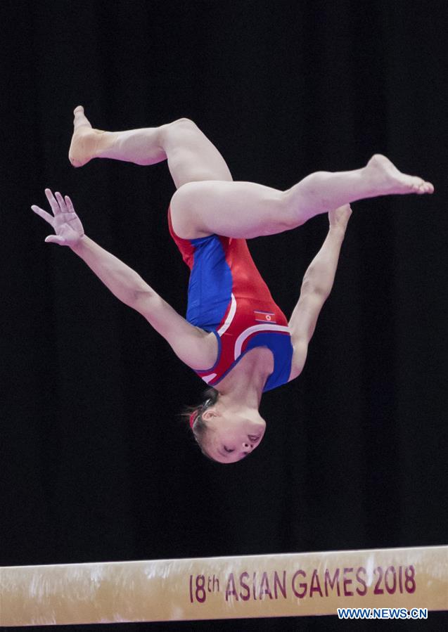 (SP)INDONESIA-JAKARTA-ASIAN GAMES-ARTISTIC GYMNASTICS