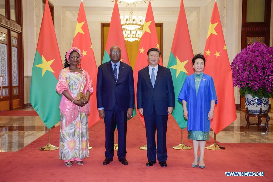 CHINA-BEIJING-XI JINPING-BURKINA FASO-PRESIDENT-TALKS (CN)