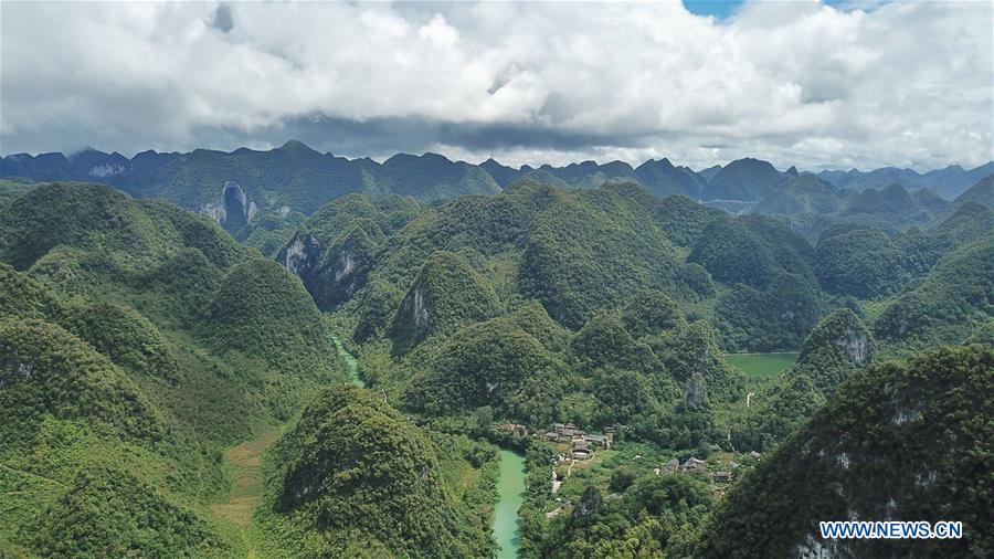 CHINA-GUIZHOU-ZIYUN-KARST LANDFORM (CN)