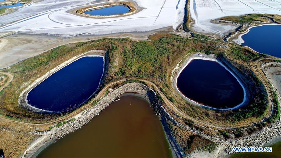 #CHINA-SHANXI-SALT LAKE-AUTUMN SCENE (CN)