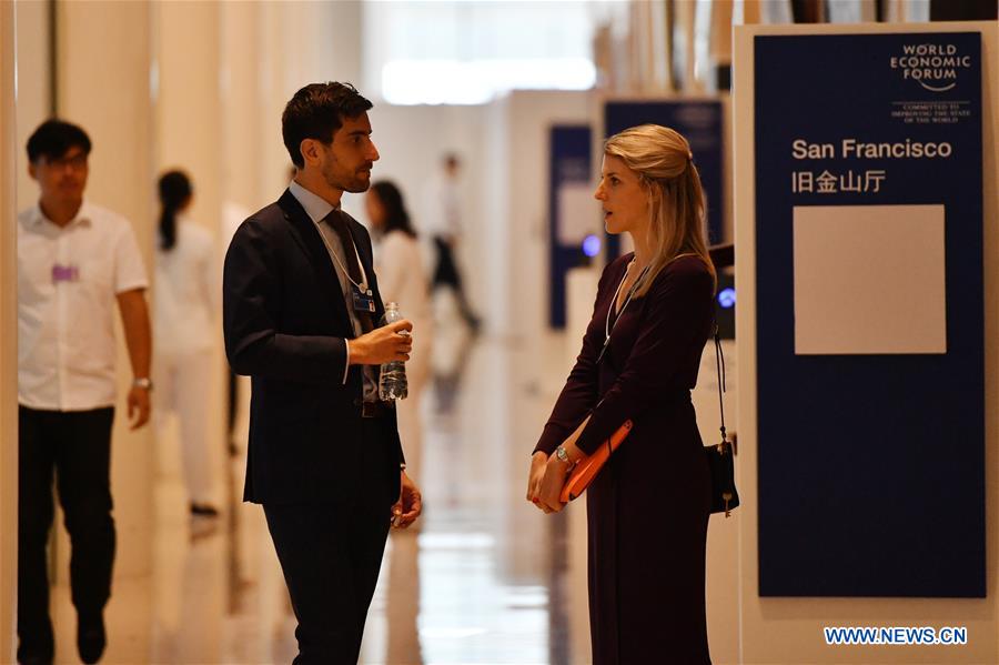 CHINA-TIANJIN-SUMMER DAVOS FORUM-PREPARATION (CN)