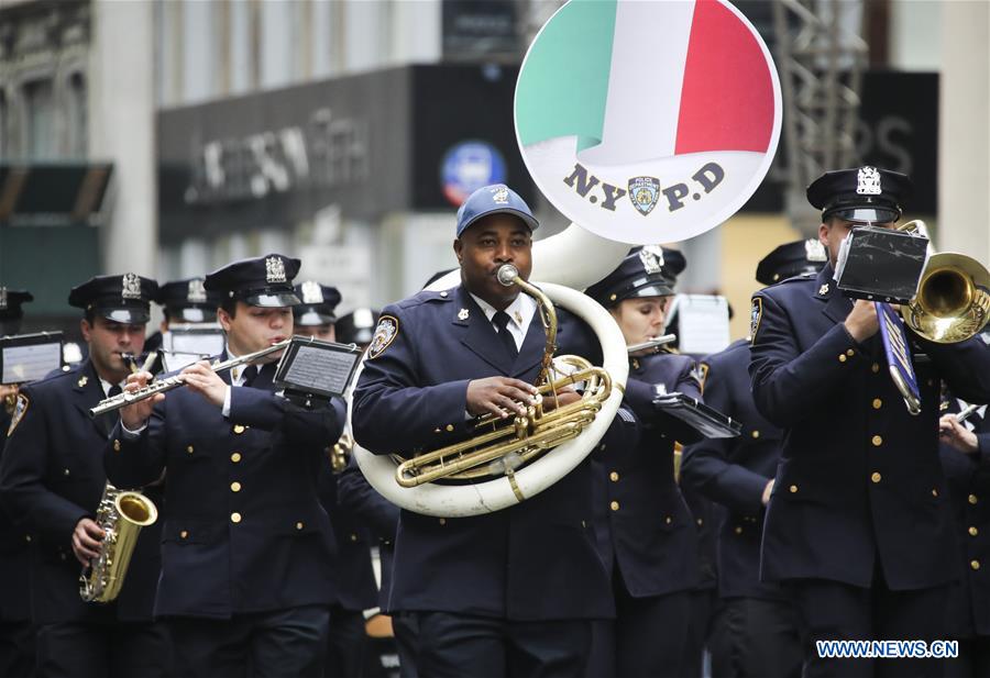 U.S.-NEW YORK-COLUMBUS DAY PARADE