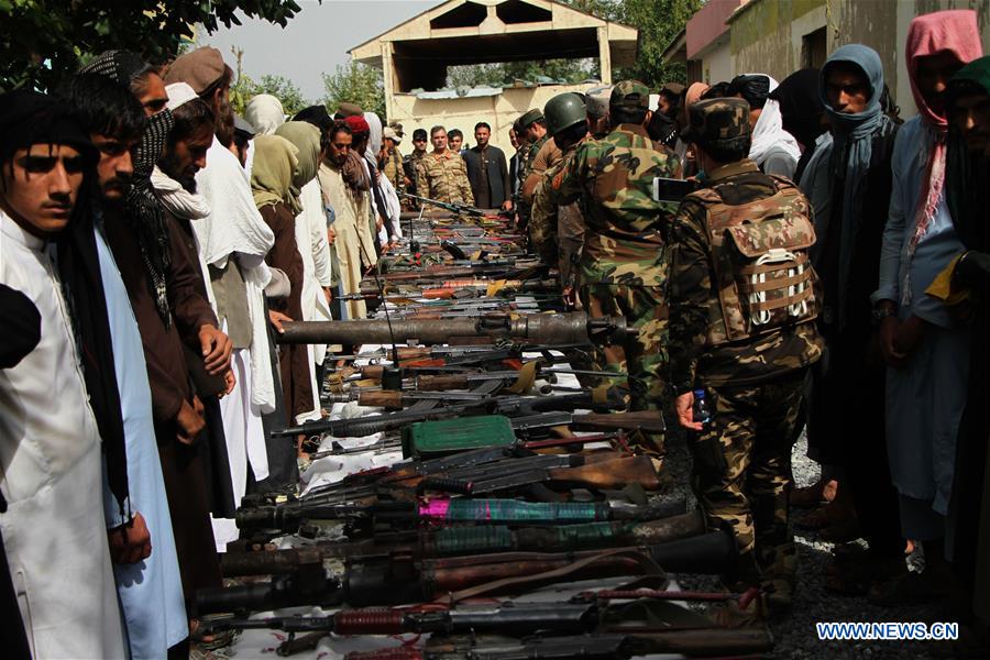 AFGHANISTAN-NANGARHAR-MILITANTS SURRENDER