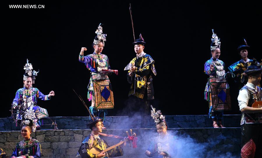 #CHINA-GUIYANG-DONG ETHNIC GROUP-MUSICAL DRAMA(CN)