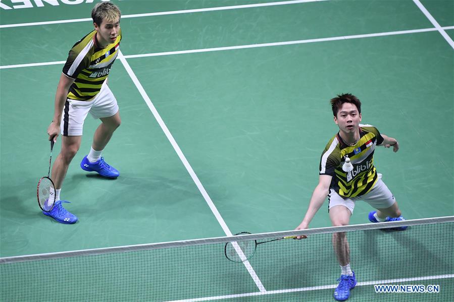 (SP)FRANCE-PARIS-BADMINTON-YONEX FRENCH OPEN-FINALS-MEN'S DOUBLES