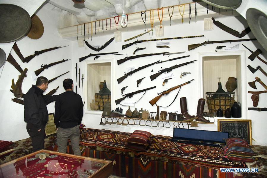 SYRIA-SWEIDA-SMALL MUSEUM-ANTIQUES-COLLECTION