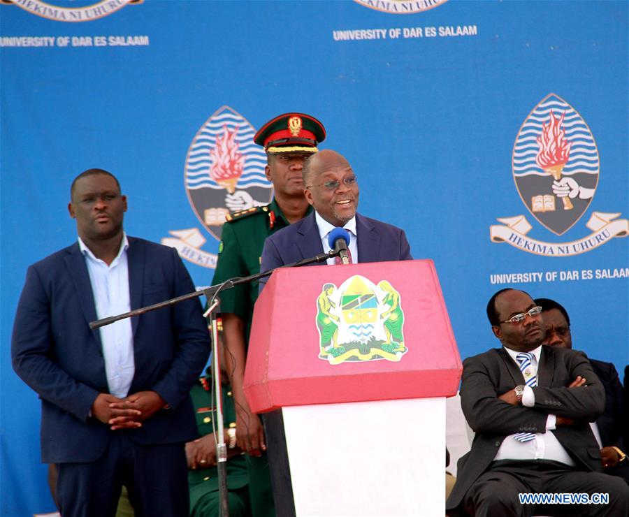 TANZANIA-DAR ES SALAAM-CHINA-AIDED LIBRARY-HANDOVER