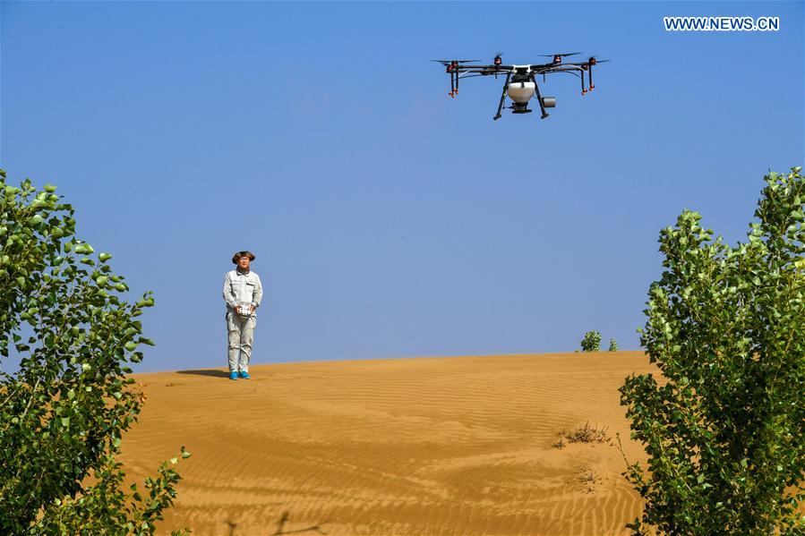 CHINA-ENVIRONMENT-DESERT CONTROL-AFFORESTATION (CN)