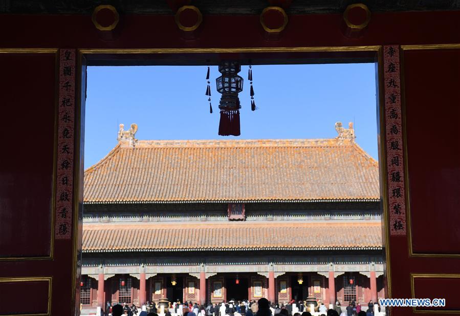 (InPalaceMuseum)CHINA-BEIJING-THE FORBIDDEN CITY-SPRING FESTIVAL CELEBRATION (CN)