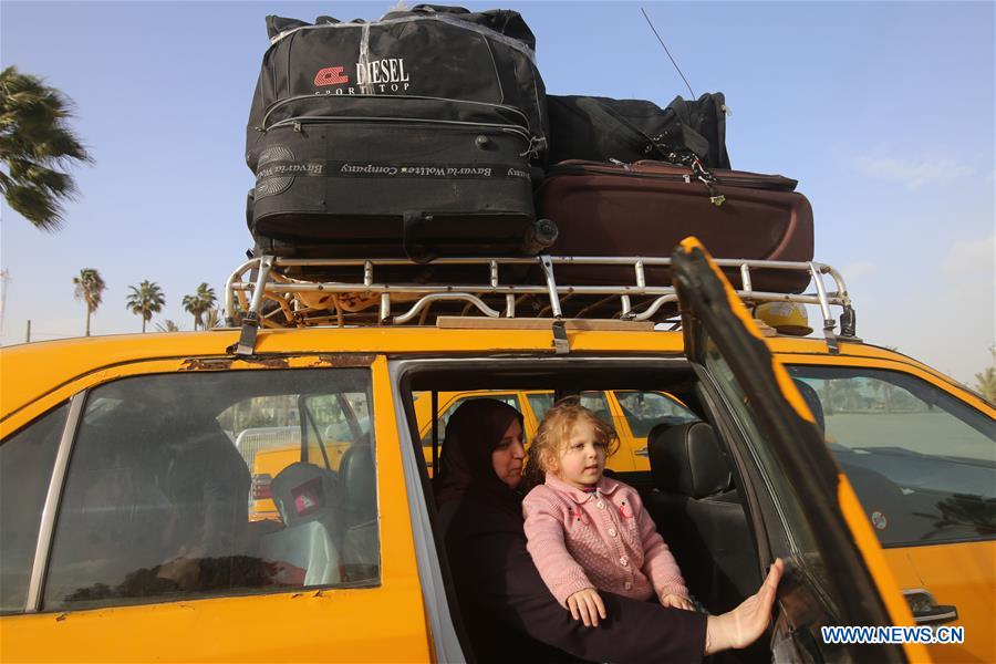 MIDEAST-GAZA-RAFAH-CROSSING-BORDER