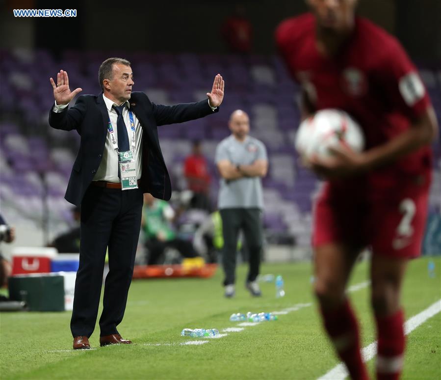 (SP)UAE-AL AIN-SOCCER-ASIAN CUP-QATAR VS LEBANON