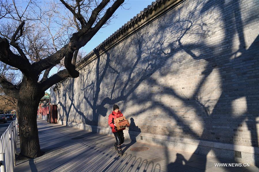 (InPalaceMuseum)CHINA-BEIJING-DELIVERYMAN (CN)