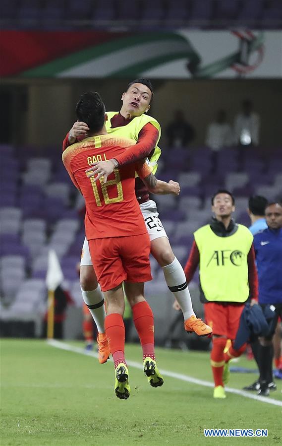 (SP)UAE-AL AIN-SOCCER-AFC ASIAN CUP 2019-CHN VS THA