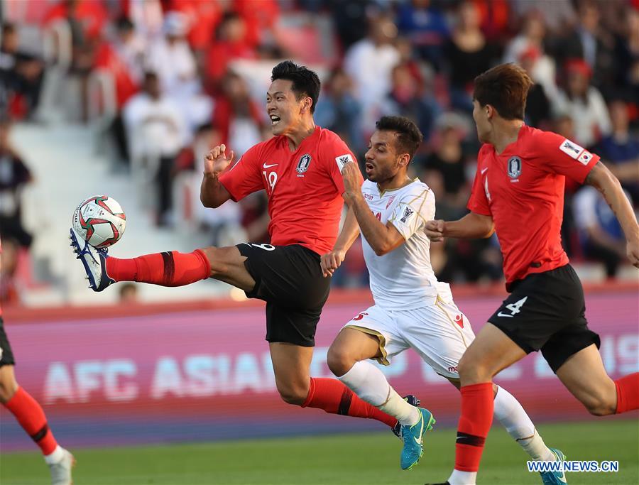 (SP)UAE-DUBAI-SOCCER-AFC ASIAN CUP 2019-KOR VS BHR