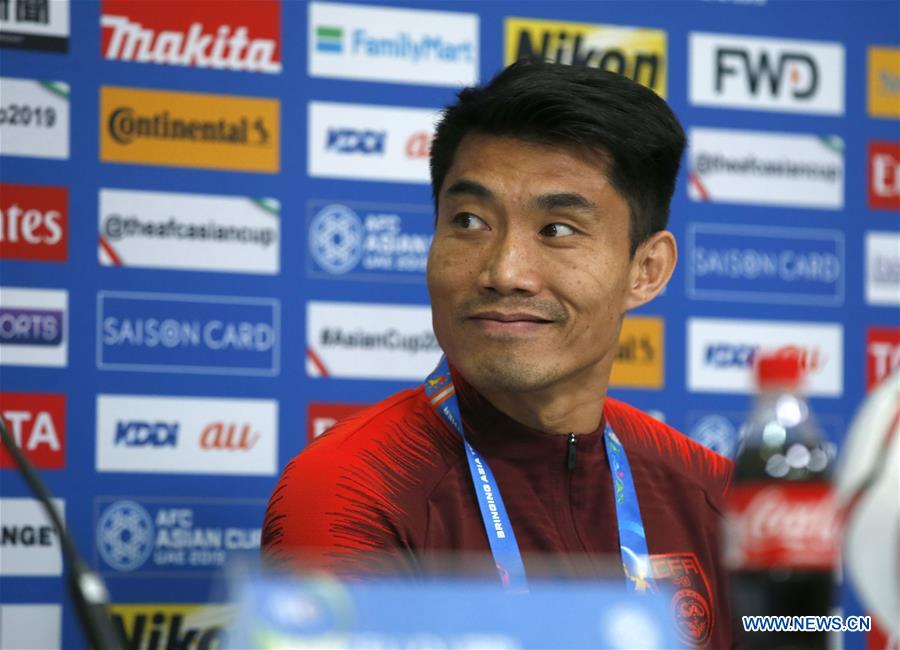 (SP)UAE-ABU DHABI-SOCCER-ASIAN CUP-QUARTERFINAL-CHN-PRE-MATCH PRESS CONFERENCE