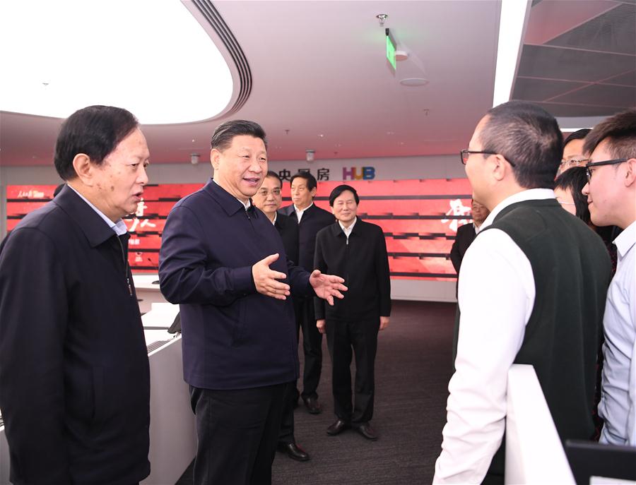 CHINA-BEIJING-XI JINPING-INTEGRATED MEDIA DEVELOPMENT (CN)