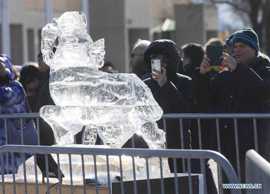 CANADA-MARKHAM-ICE AND SNOW FESTIVAL