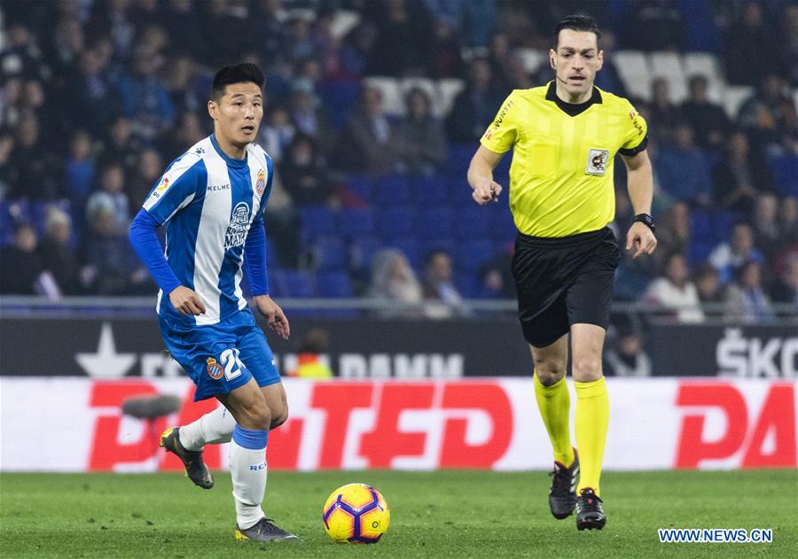 (SP)SPAIN-BARCELONA-SOCCER-RCD ESPANYOL VS RAYO VALLECNO