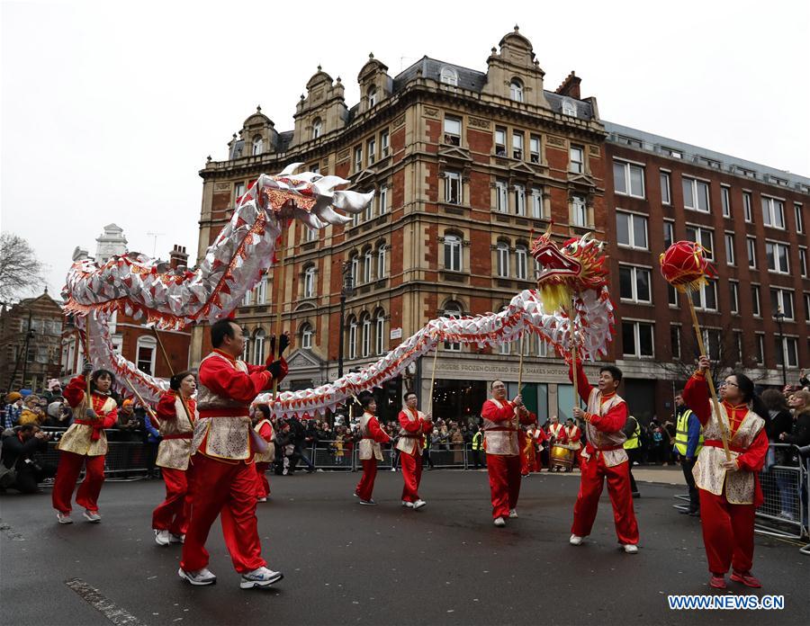 BRITAIN-LONDON-CHINESE LUNAR NEW YEAR-CELEBRATION