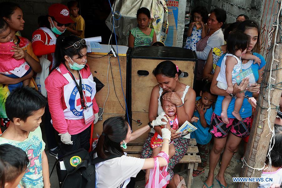 PHILIPPINES-MANILA-MEASLES VACCINATION