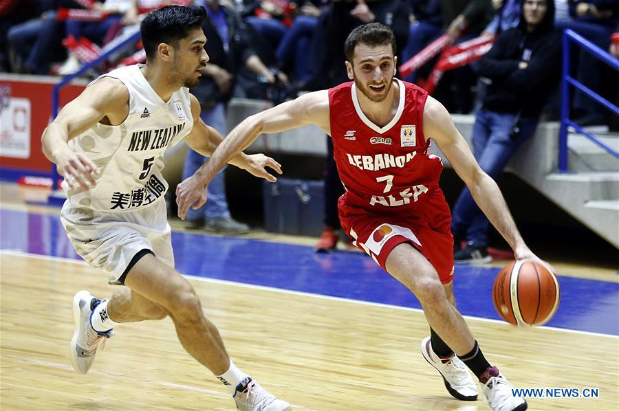 (SP)LEBANON-JOUNIEH-FIBA BASKETBALL WORLD CUP 2019-QUALIFIERS-LBN-NZL