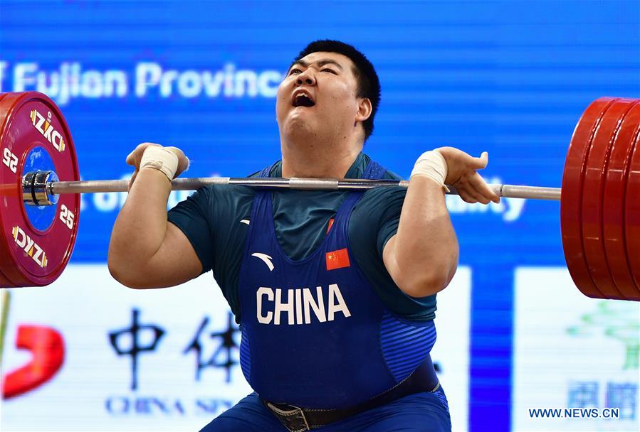 (SP)CHINA-FUZHOU-WEIGHTLIFTING-2019 IWF WORLD CUP(CN)