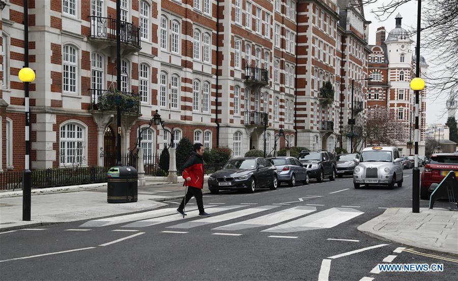 BRITAIN-LONDON-3D ZEBRA CROSSING