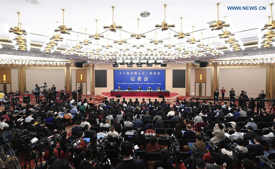 (TWO SESSIONS)CHINA-BEIJING-NPC-PRESS CONFERENCE (CN)