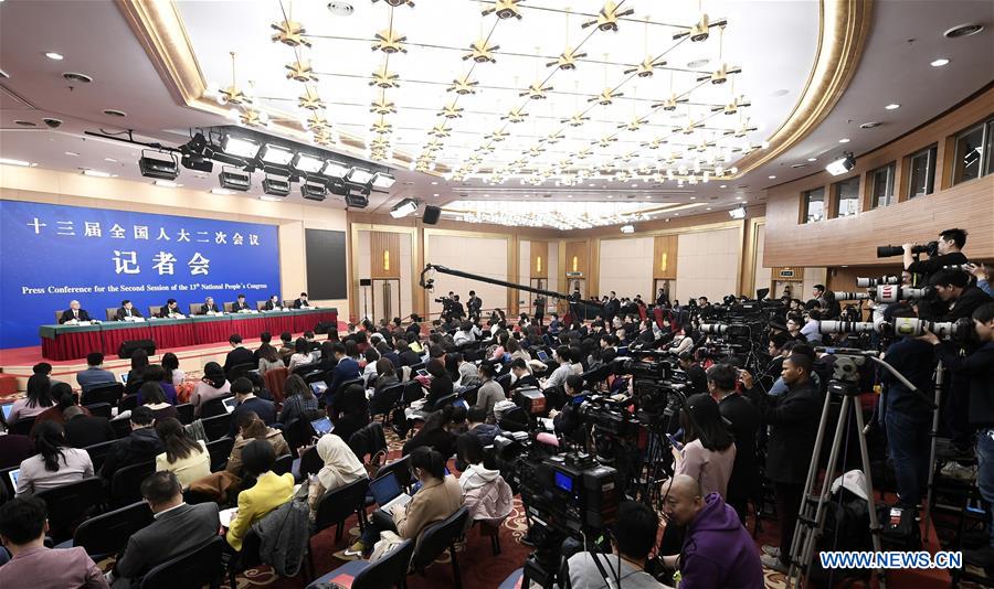 (TWO SESSIONS)CHINA-BEIJING-NPC-PRESS CONFERENCE (CN)