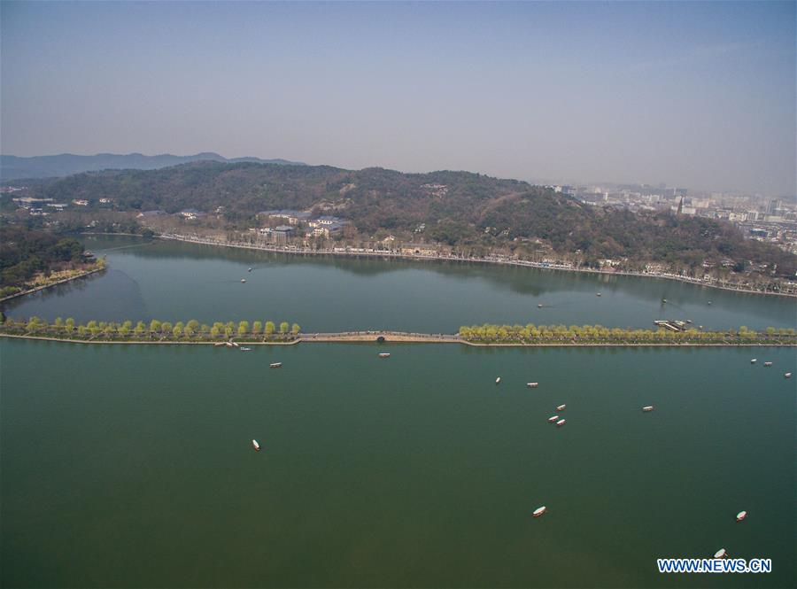 CHINA-ZHEJIANG-HANGZHOU-WEST LAKE-SCENERY (CN)